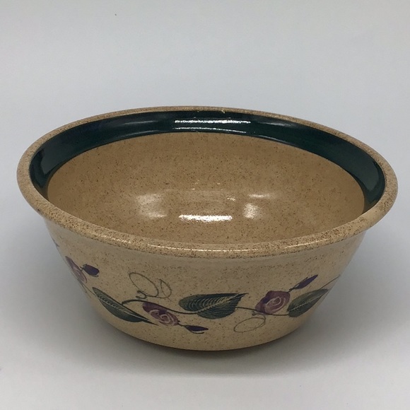 Beautiful Vintage Signed Pottery Bowl - Picture 1 of 6